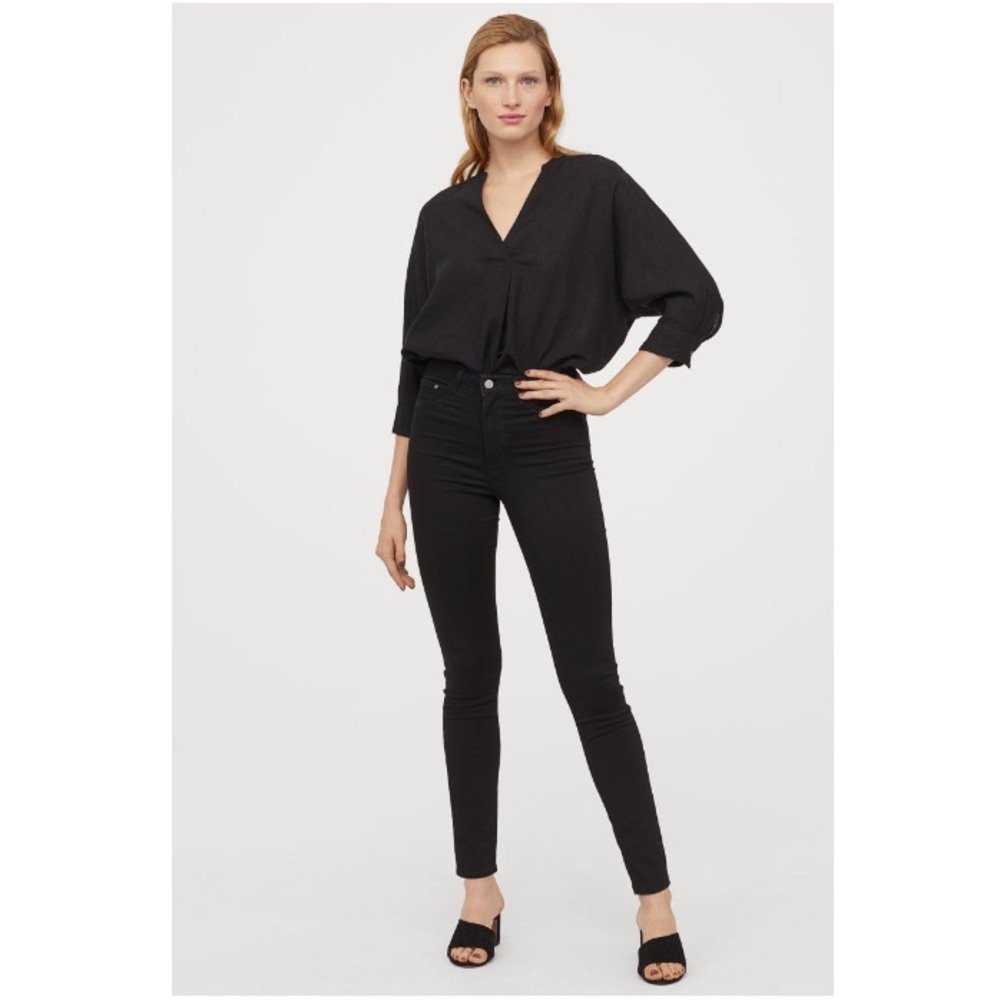 Super skinny high jeggings.